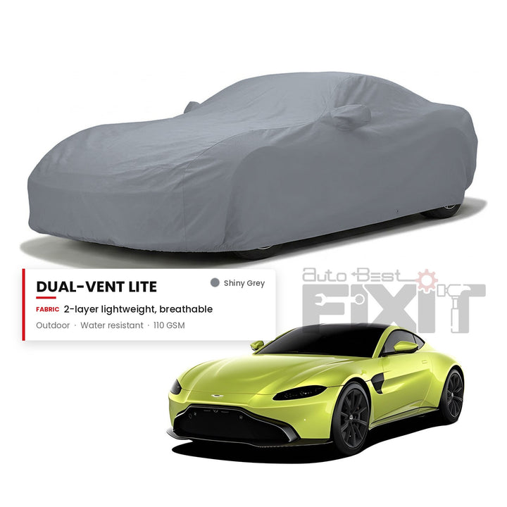 Aston Martin Vantage Car Body Cover Waterproof, Scratch Proof with Cotton Lining, Mirror & Antenna Pockets
