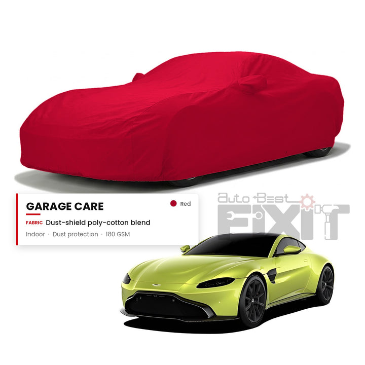 Aston Martin Vantage Car Body Cover Waterproof, Scratch Proof with Cotton Lining, Mirror & Antenna Pockets