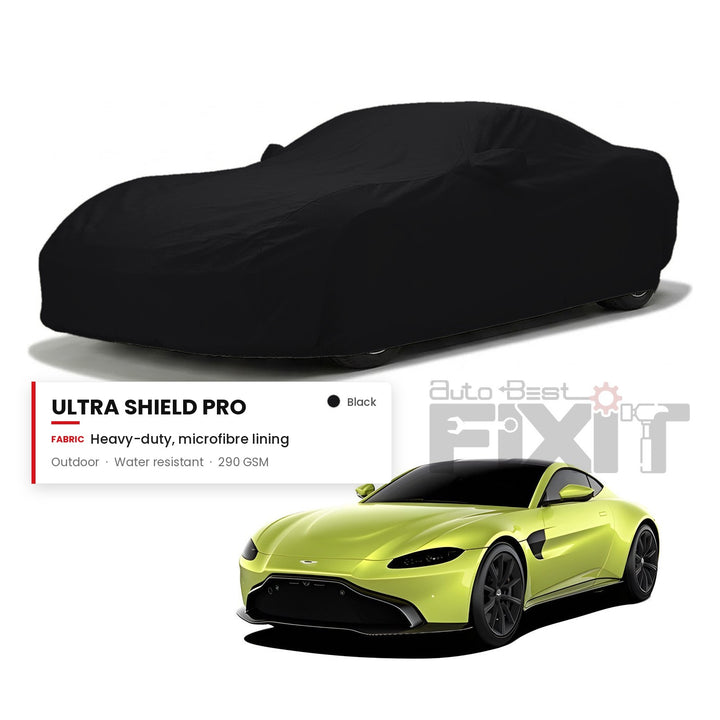 Aston Martin Vantage Car Body Cover Waterproof, Scratch Proof with Cotton Lining, Mirror & Antenna Pockets