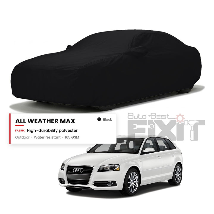 Audi A3 Car Body Cover Waterproof, Scratch Proof with Cotton Lining, Mirror & Antenna Pockets