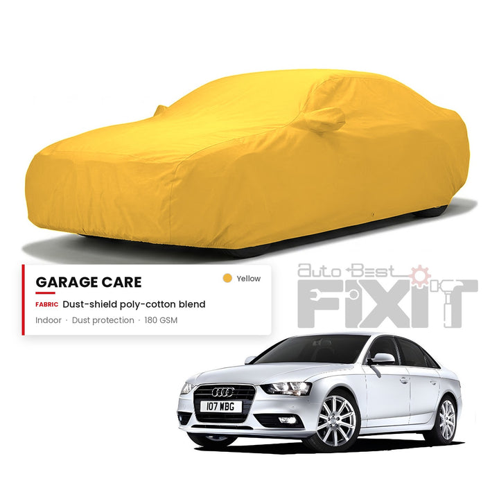 Audi A4 Car Body Cover Waterproof, Scratch Proof with Cotton Lining, Mirror & Antenna Pockets