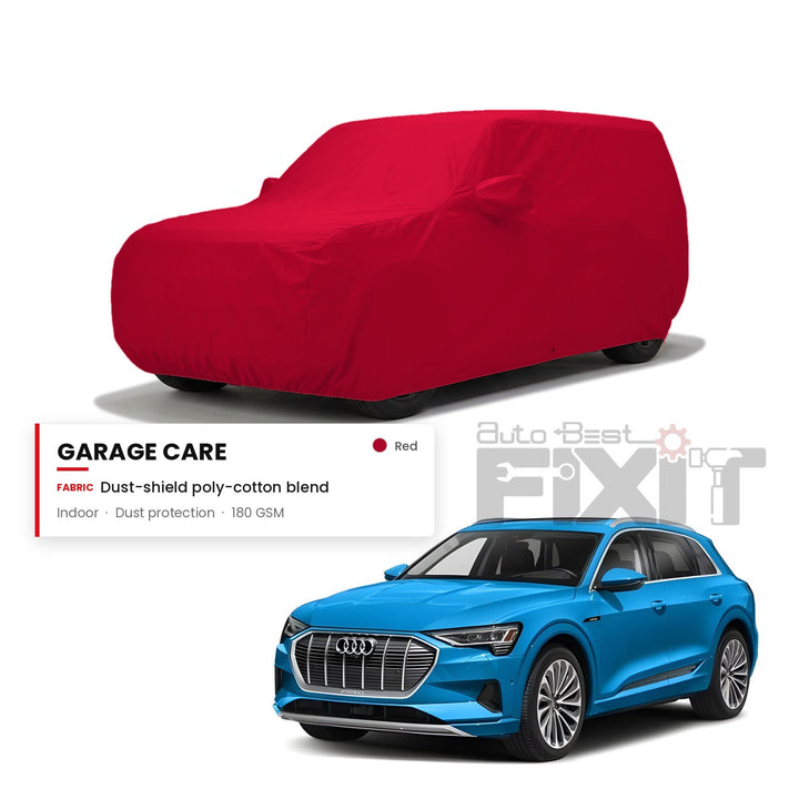 Audi e-tron Car Body Cover Waterproof, Scratch Proof with Cotton Lining, Mirror & Antenna Pockets