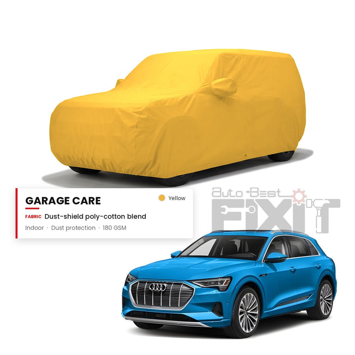 Audi e-tron Car Body Cover Waterproof, Scratch Proof with Cotton Lining, Mirror & Antenna Pockets