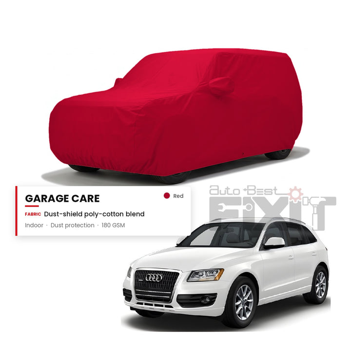 Audi Q5 Car Body Cover Waterproof, Scratch Proof with Cotton Lining, Mirror & Antenna Pockets