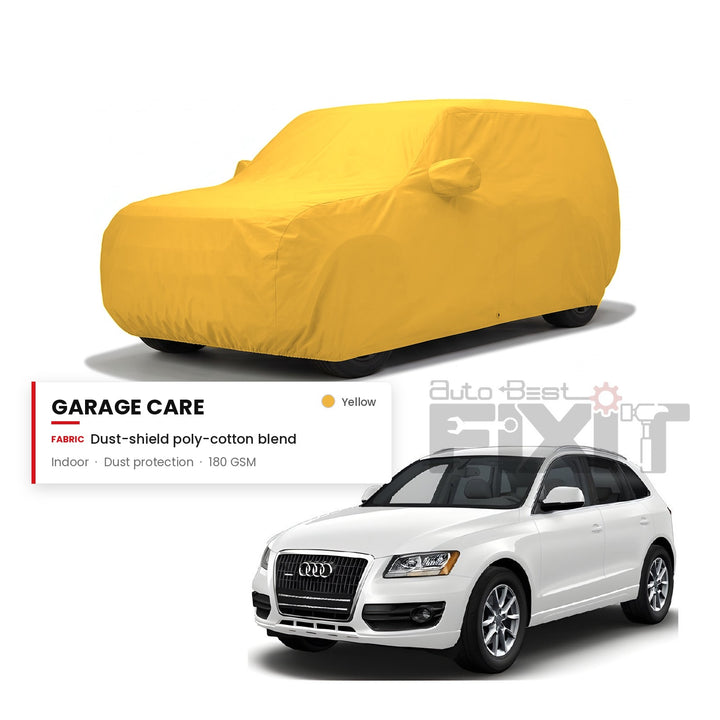 Audi Q5 Car Body Cover Waterproof, Scratch Proof with Cotton Lining, Mirror & Antenna Pockets