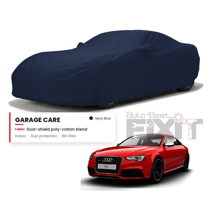 Audi RS5 Car Body Cover Waterproof, Scratch Proof with Cotton Lining, Mirror & Antenna Pockets