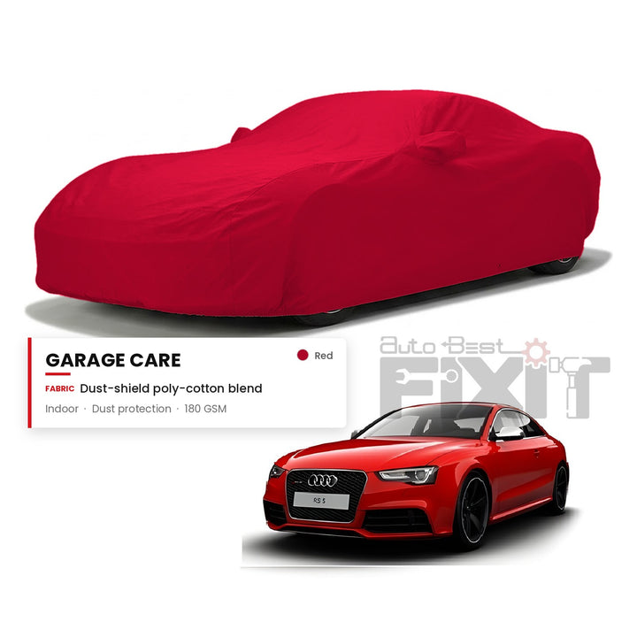 Audi RS5 Car Body Cover Waterproof, Scratch Proof with Cotton Lining, Mirror & Antenna Pockets