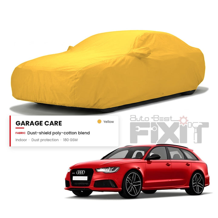 Audi RS6 Car Body Cover Waterproof, Scratch Proof with Cotton Lining, Mirror & Antenna Pockets