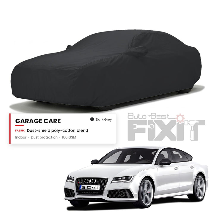 Audi RS7 Car Body Cover Waterproof, Scratch Proof with Cotton Lining, Mirror & Antenna Pockets