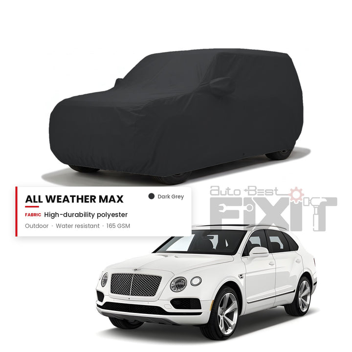 Bentley Bentayga Car Body Cover Waterproof, Scratch Proof with Cotton Lining, Mirror & Antenna Pockets