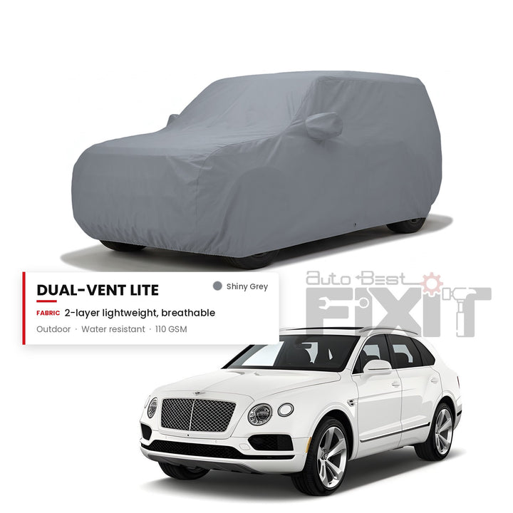 Bentley Bentayga Car Body Cover Waterproof, Scratch Proof with Cotton Lining, Mirror & Antenna Pockets