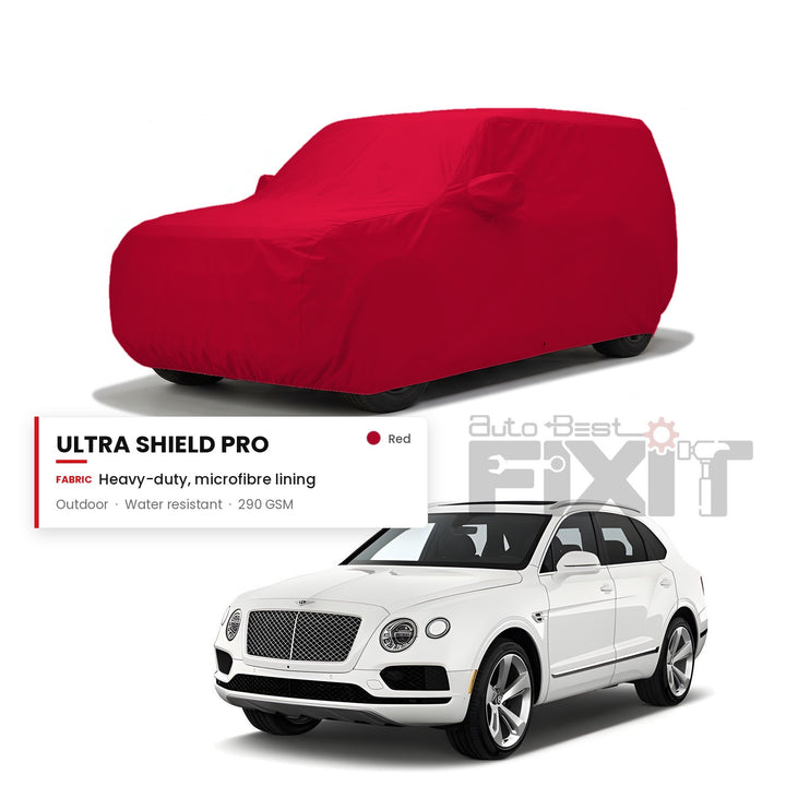 Bentley Bentayga Car Body Cover Waterproof, Scratch Proof with Cotton Lining, Mirror & Antenna Pockets