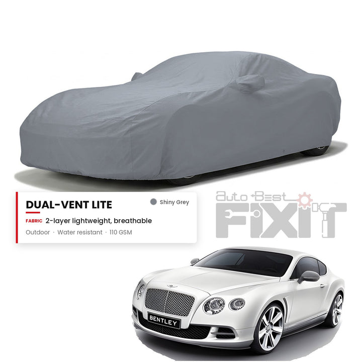 Bentley Continental GT Car Body Cover Waterproof, Scratch Proof with Cotton Lining, Mirror & Antenna Pockets