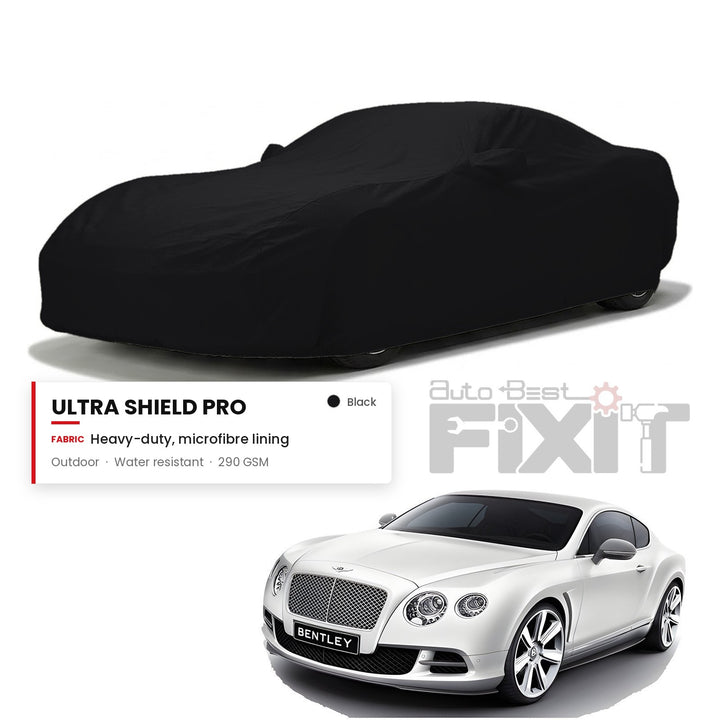 Bentley Continental GT Car Body Cover Waterproof, Scratch Proof with Cotton Lining, Mirror & Antenna Pockets