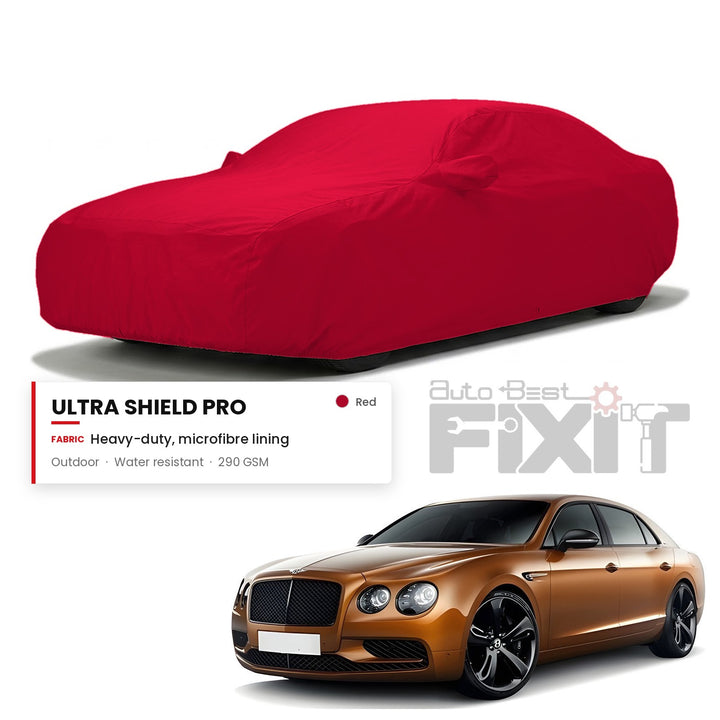 Bentley Flying Spur Car Body Cover Waterproof, Scratch Proof with Cotton Lining, Mirror & Antenna Pockets