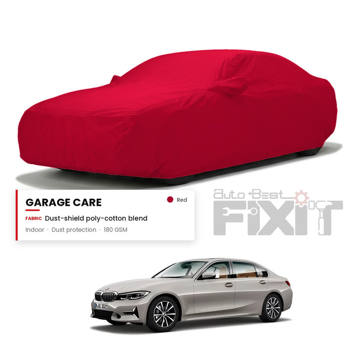 BMW 3 Series 330Li Car Body Cover Waterproof, Scratch Proof with Cotton Lining, Mirror & Antenna Pockets