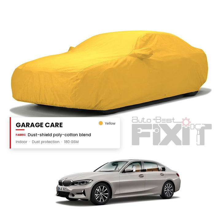 BMW 3 Series 330Li Car Body Cover Waterproof, Scratch Proof with Cotton Lining, Mirror & Antenna Pockets