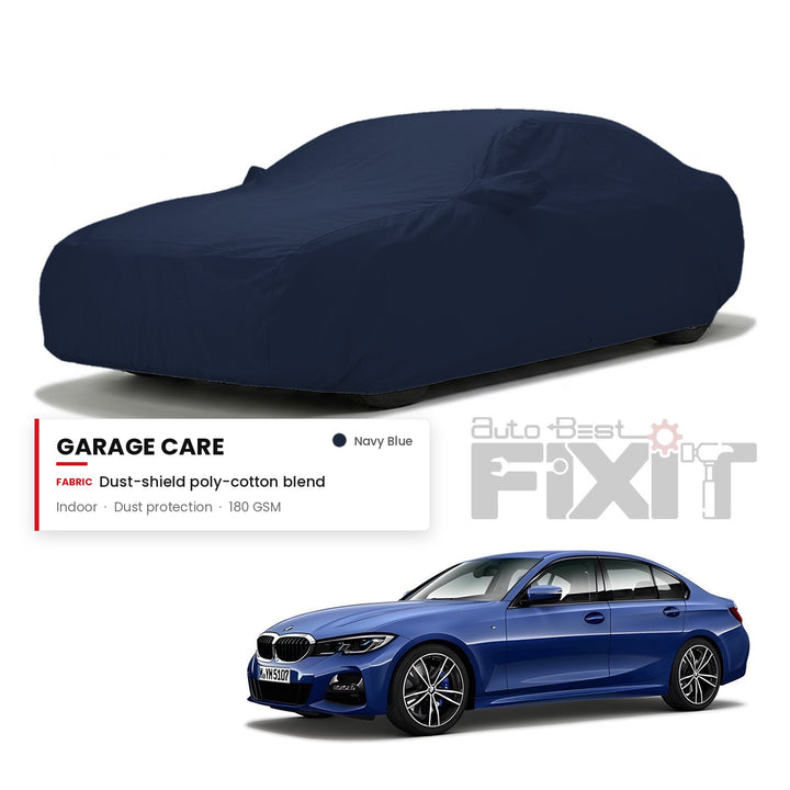 BMW 3 Series Car Body Cover Waterproof, Scratch Proof with Cotton Lining, Mirror & Antenna Pockets
