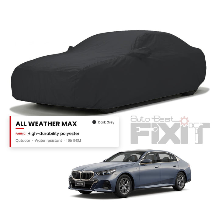 BMW 5 Series 2025 Car Body Cover Waterproof, Scratch Proof with Cotton Lining, Mirror & Antenna Pockets