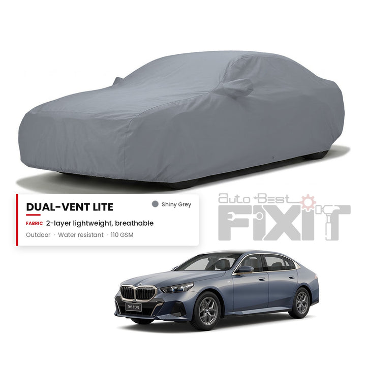 BMW 5 Series 2025 Car Body Cover Waterproof, Scratch Proof with Cotton Lining, Mirror & Antenna Pockets