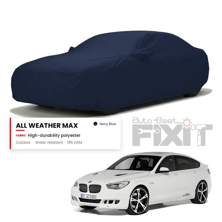 BMW 5 Series GT Car Body Cover Waterproof, Scratch Proof with Cotton Lining, Mirror & Antenna Pockets