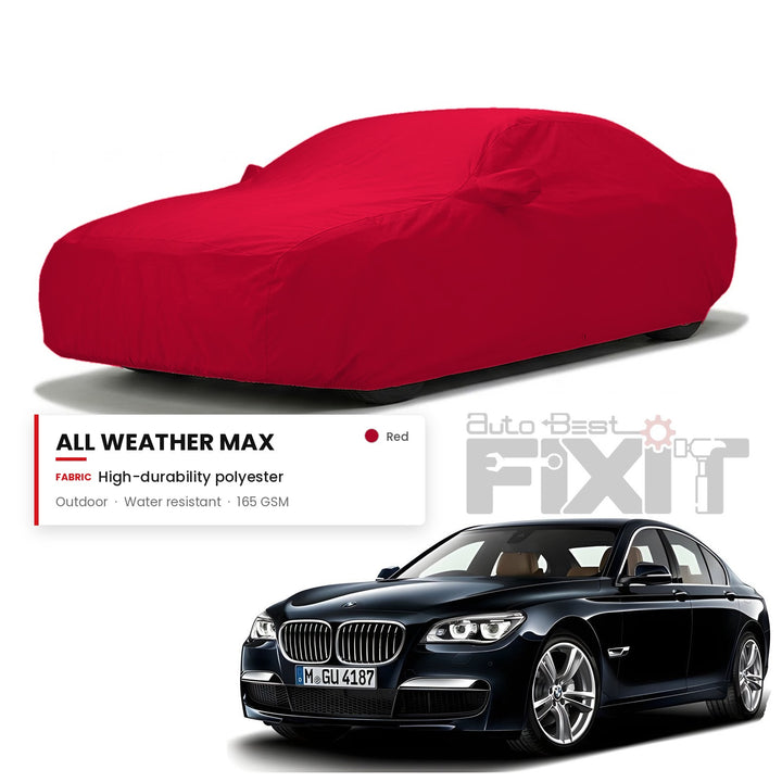 BMW 7 Series 2017-2022 Car Body Cover Waterproof, Scratch Proof with Cotton Lining, Mirror & Antenna Pockets