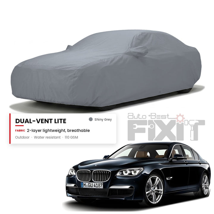 BMW 7 Series 2017-2022 Car Body Cover Waterproof, Scratch Proof with Cotton Lining, Mirror & Antenna Pockets