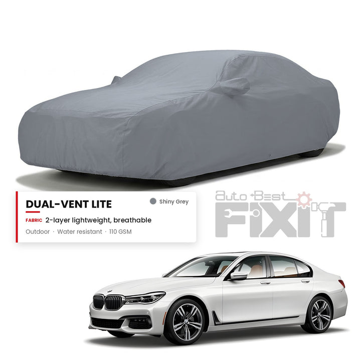 BMW 7 Series New 2023 Car Body Cover Waterproof, Scratch Proof with Cotton Lining, Mirror & Antenna Pockets