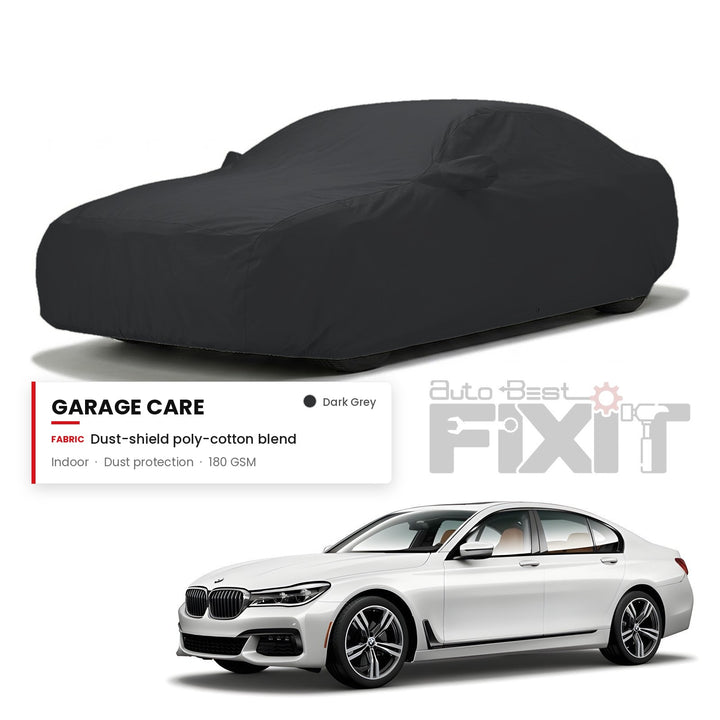 BMW 7 Series New 2023 Car Body Cover Waterproof, Scratch Proof with Cotton Lining, Mirror & Antenna Pockets