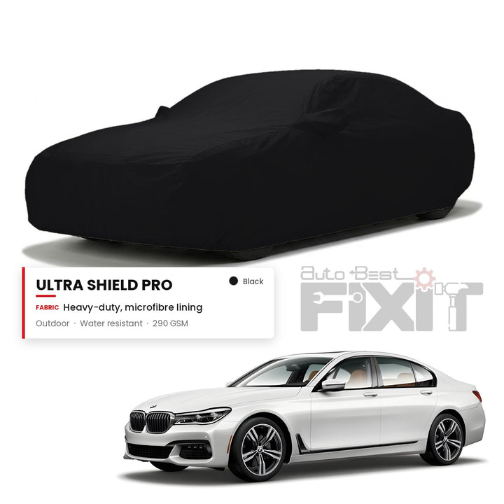 BMW 7 Series New 2023 Car Body Cover Waterproof, Scratch Proof with Cotton Lining, Mirror & Antenna Pockets