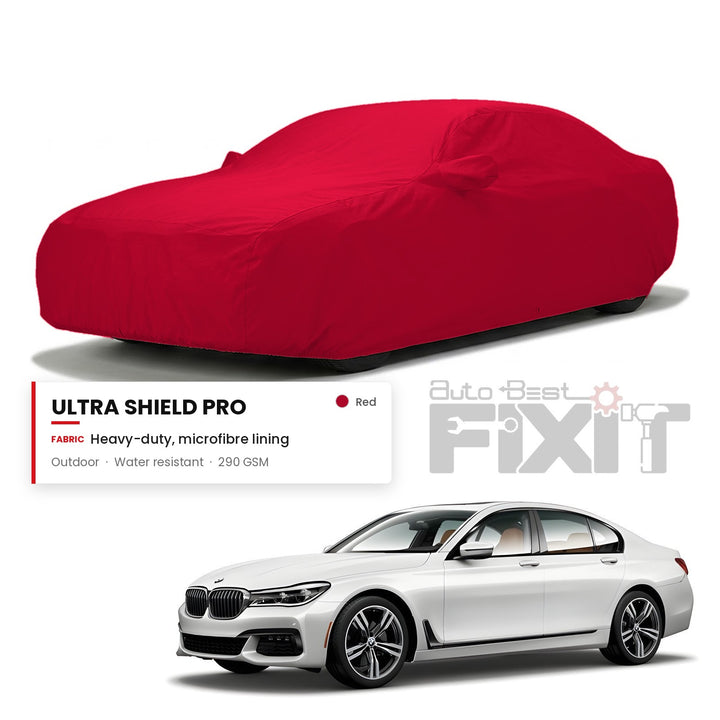 BMW 7 Series New 2023 Car Body Cover Waterproof, Scratch Proof with Cotton Lining, Mirror & Antenna Pockets