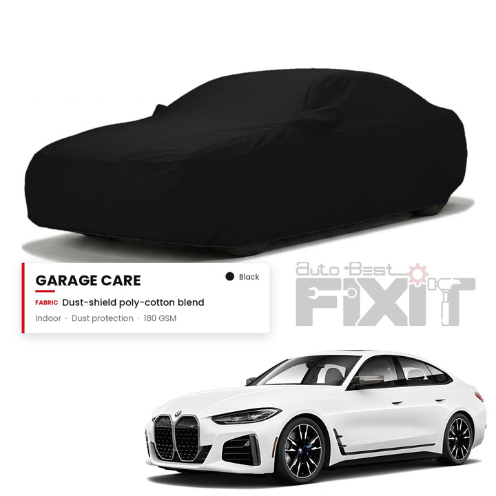 BMW i4 Car Body Cover Waterproof, Scratch Proof with Cotton Lining, Mirror & Antenna Pockets