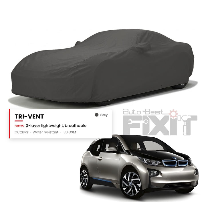 BMW i8 Car Body Cover Waterproof, Scratch Proof with Cotton Lining, Mirror & Antenna Pockets