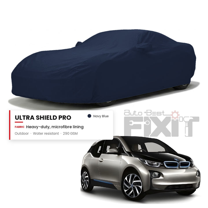 BMW i8 Car Body Cover Waterproof, Scratch Proof with Cotton Lining, Mirror & Antenna Pockets