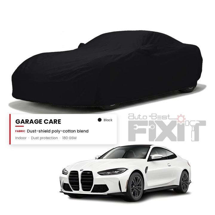 BMW M4 Car Body Cover Waterproof, Scratch Proof with Cotton Lining, Mirror & Antenna Pockets