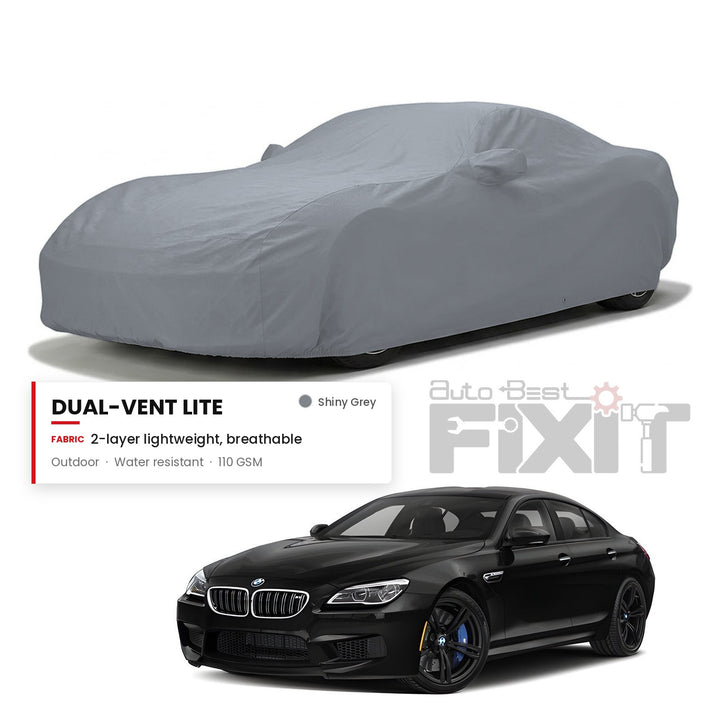 BMW M6 Car Body Cover Waterproof, Scratch Proof with Cotton Lining, Mirror & Antenna Pockets