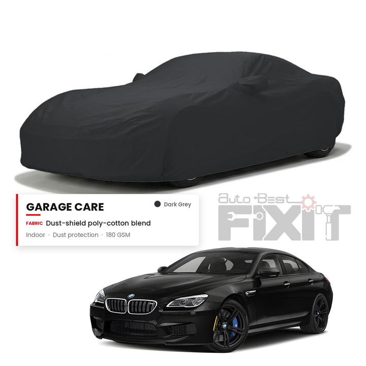 BMW M6 Car Body Cover Waterproof, Scratch Proof with Cotton Lining, Mirror & Antenna Pockets
