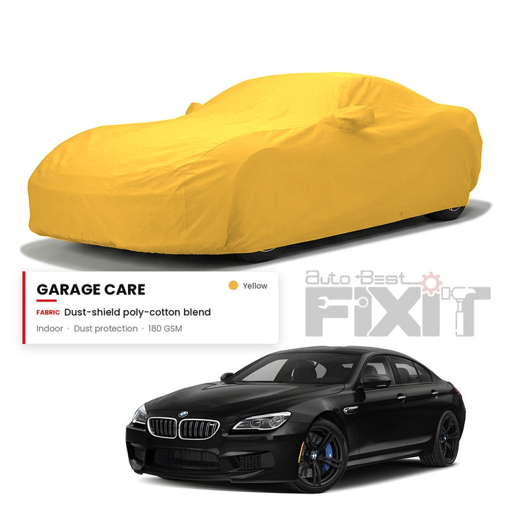 BMW M6 Car Body Cover Waterproof, Scratch Proof with Cotton Lining, Mirror & Antenna Pockets
