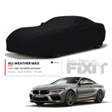 BMW M8 Car Body Cover Waterproof, Scratch Proof with Cotton Lining, Mirror & Antenna Pockets