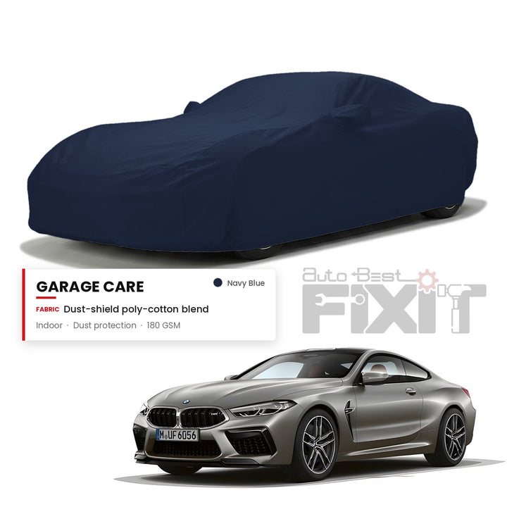 BMW M8 Car Body Cover Waterproof, Scratch Proof with Cotton Lining, Mirror & Antenna Pockets