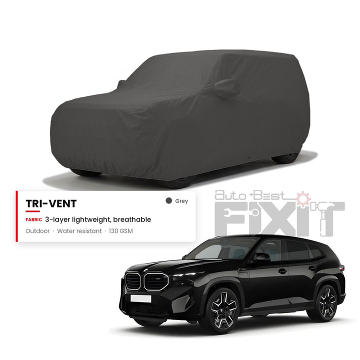 BMW XM Car Body Cover Waterproof, Scratch Proof with Cotton Lining, Mirror & Antenna Pockets