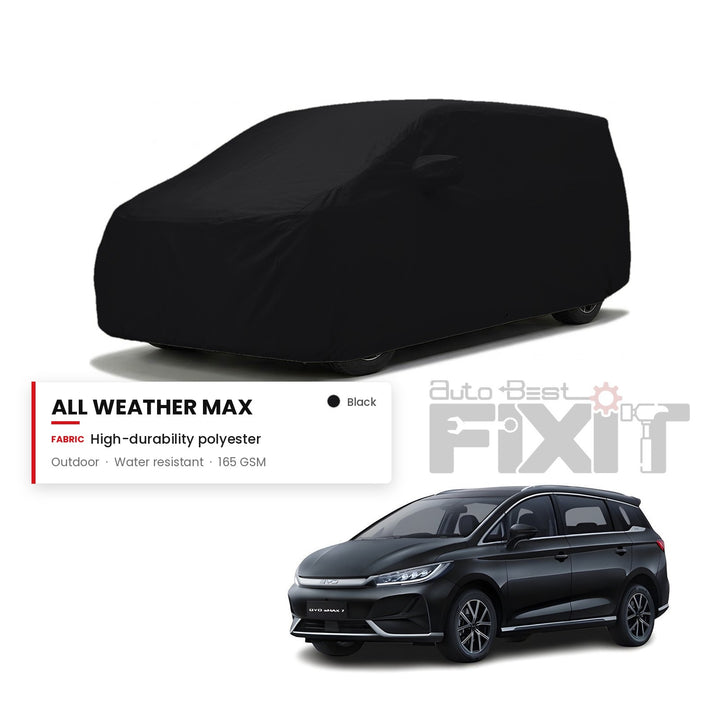 BYD E max 7 Car Body Cover Waterproof, Scratch Proof with Cotton Lining, Mirror & Antenna Pockets