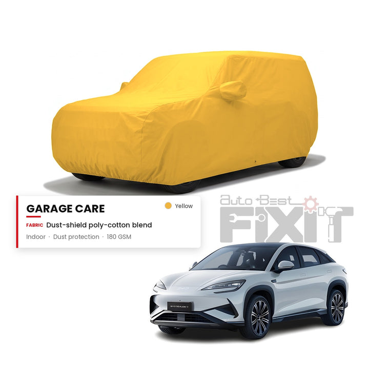 BYD Sealion Car Body Cover Waterproof, Scratch Proof with Cotton Lining, Mirror & Antenna Pockets