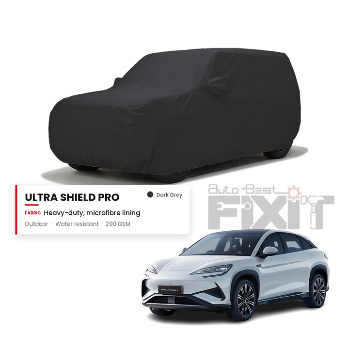 BYD Sealion Car Body Cover Waterproof, Scratch Proof with Cotton Lining, Mirror & Antenna Pockets