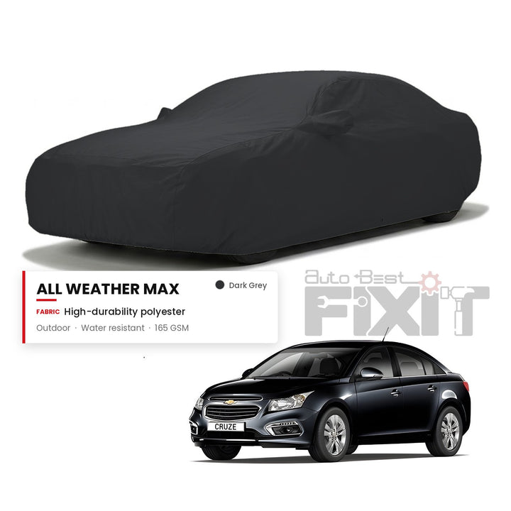 Chevrolet Cruze Car Body Cover Waterproof, Scratch Proof with Cotton Lining, Mirror & Antenna Pockets