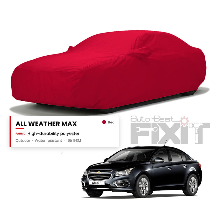 Chevrolet Cruze Car Body Cover Waterproof, Scratch Proof with Cotton Lining, Mirror & Antenna Pockets