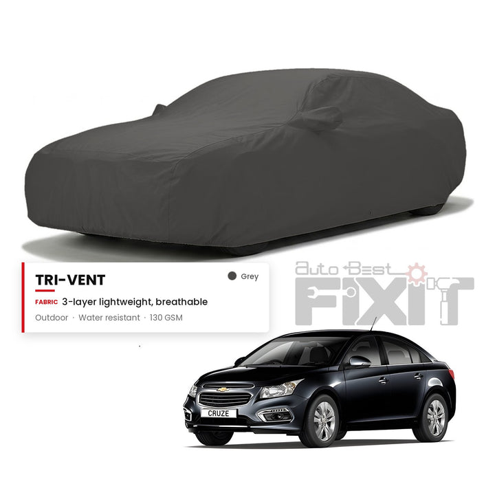 Chevrolet Cruze Car Body Cover Waterproof, Scratch Proof with Cotton Lining, Mirror & Antenna Pockets