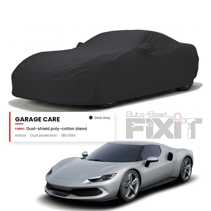 Ferrari 296 GT Car Body Cover Waterproof, Scratch Proof with Cotton Lining, Mirror & Antenna Pockets