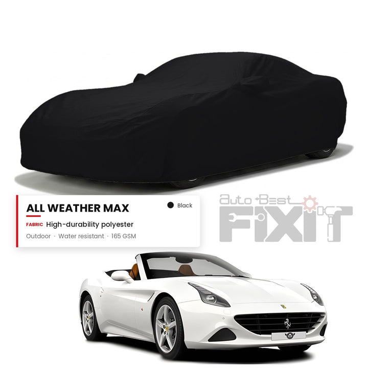 Ferrari California T Car Body Cover Waterproof, Scratch Proof with Cotton Lining, Mirror & Antenna Pockets