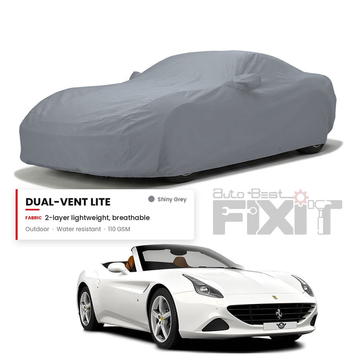 Ferrari California T Car Body Cover Waterproof, Scratch Proof with Cotton Lining, Mirror & Antenna Pockets